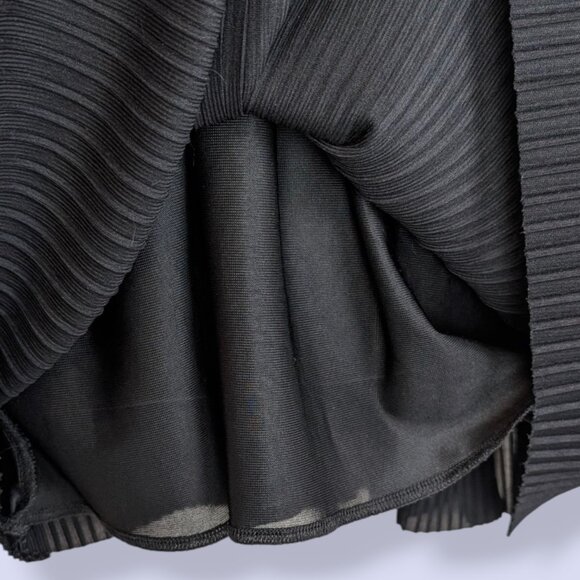 Armani Exchange Black One-Shoulder Flowy Top - Picture 5 of 9